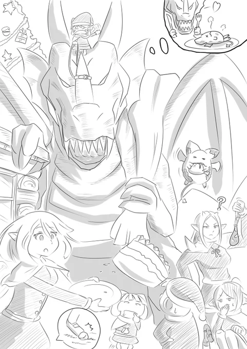クーリスマスがことしもやーってくるー
 #DQ10 