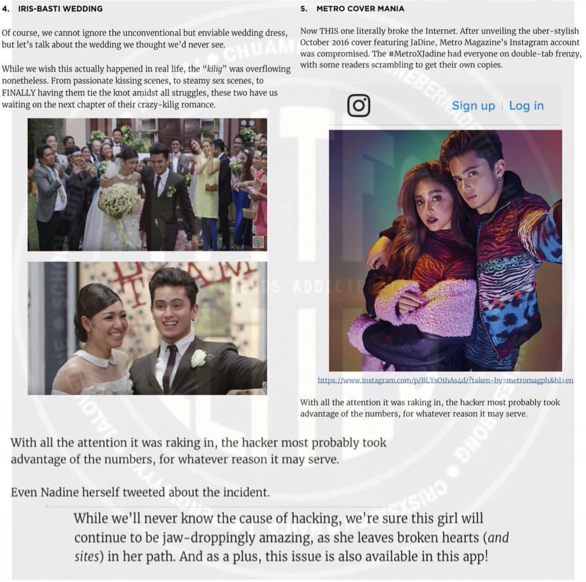 SerenityPHL's tweet photo. Look how @hellobangsie broke the internet in 2016, @KCANominees @NickelodeonTV!  I nominate Nadine Lustre!

#TIMYSeasonOfLove https://t.co/qWF25SffvT