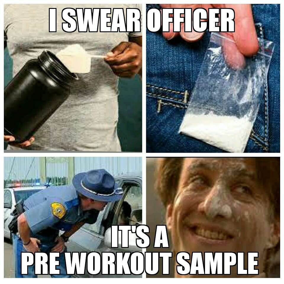 When Eric gives you a sample and you get pulled over on the way to the gym... 

#xnmichigan #XNSupps #supplements