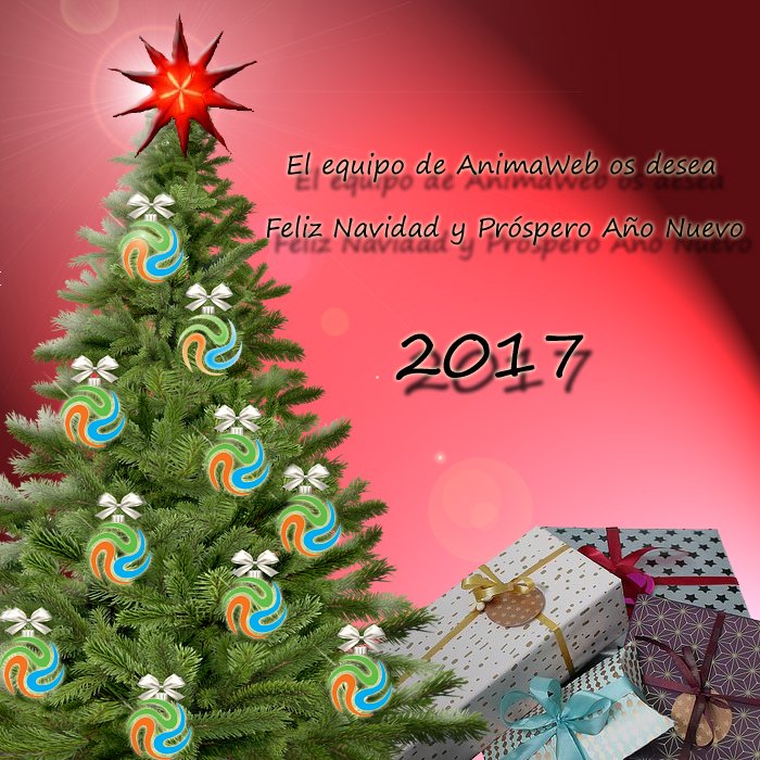 WebAnima's tweet photo. ¿El deseo de ÁnimaWeb para 2017? Que tengáis mucha salud y que el amor, la paz y alegría inunde vuestras vidas ¡¡Felices Fiestas!! https://t.co/f1xO9ZbnXQ
