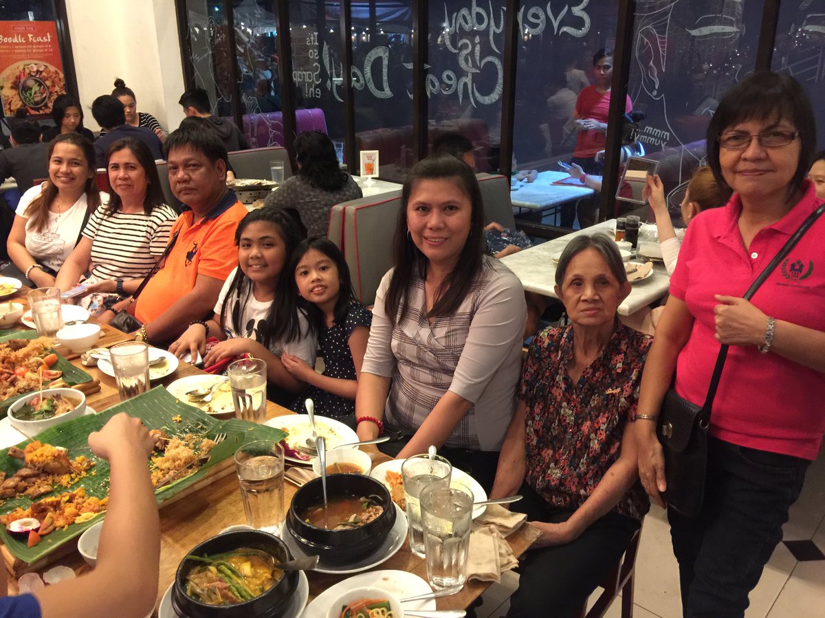 jetsetterbanker's tweet photo. Happy Birthday Tito Mario and @euniceborlongan! 🎂🎈🎉

Thanks @raintreesmplng for accommodating all of us despite the Ayala Triangle rush! ❤😋 https://t.co/K1HClqemN9