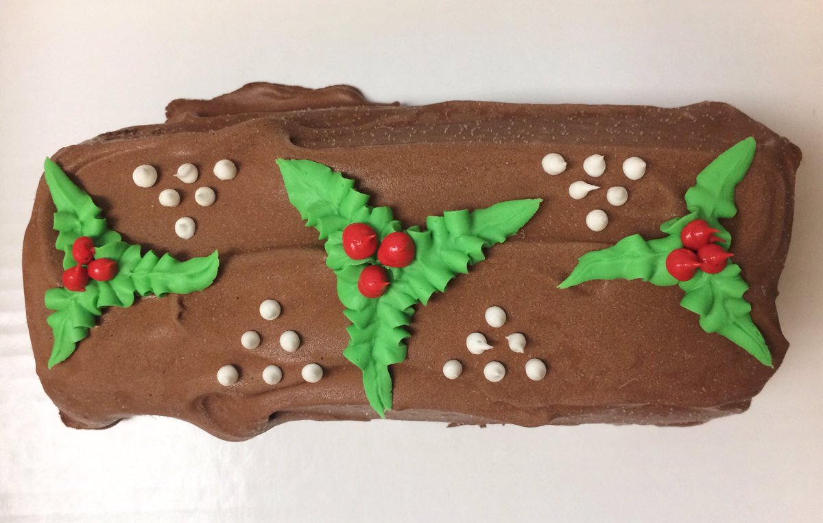 HopIceCreamNC's tweet photo. On Merrimon while supplies last, we have a few Ice Cream Yule Logs (including #vegan) available for walk in orders :) #Asheville #avleat https://t.co/2UTbeUMGMx