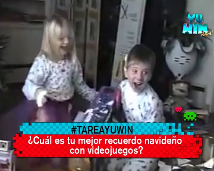 YuWinViaX's tweet photo. 🎄¿Cuál es tu mejor recuerdo navideño con videojuegos? Súmate a la #TareaYuWin y cuéntanos ese momento inolvidable🎄▶️ https://t.co/rajalmknSK https://t.co/bVjXS0X13S