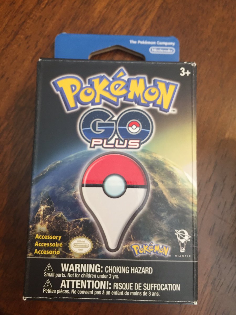 Finally got my Pokémon go Plus! <a href="/PokemonGoApp/">Pokémon GO</a> <a href="/trnrtips/">Nicholas Oyzon</a> <a href="/OMGitsAliA/">Ali-A</a>