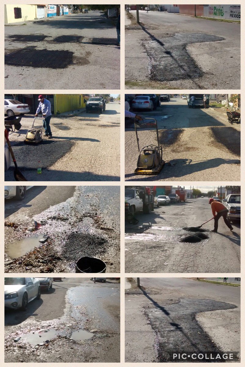 VozCiudadanaPN's tweet image. Labores de bacheo y alumbrado #colonias #Acoros #LázaroCárdenas #Tec #Fuentes #Edén #MundoNuevo #LomasDeLaVilla @PURONJOHNSTON @MpioPNegras