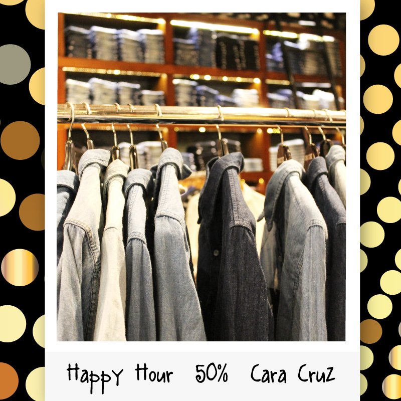 SoleilOutlet's tweet photo. 📣 ¡@caracruzjeans tiene -50% en el Happy Hour 02hs. a 04hs. en #OutletNight! 📣 Legales: https://t.co/ksAAWn0B84 https://t.co/trj4UK2x1h