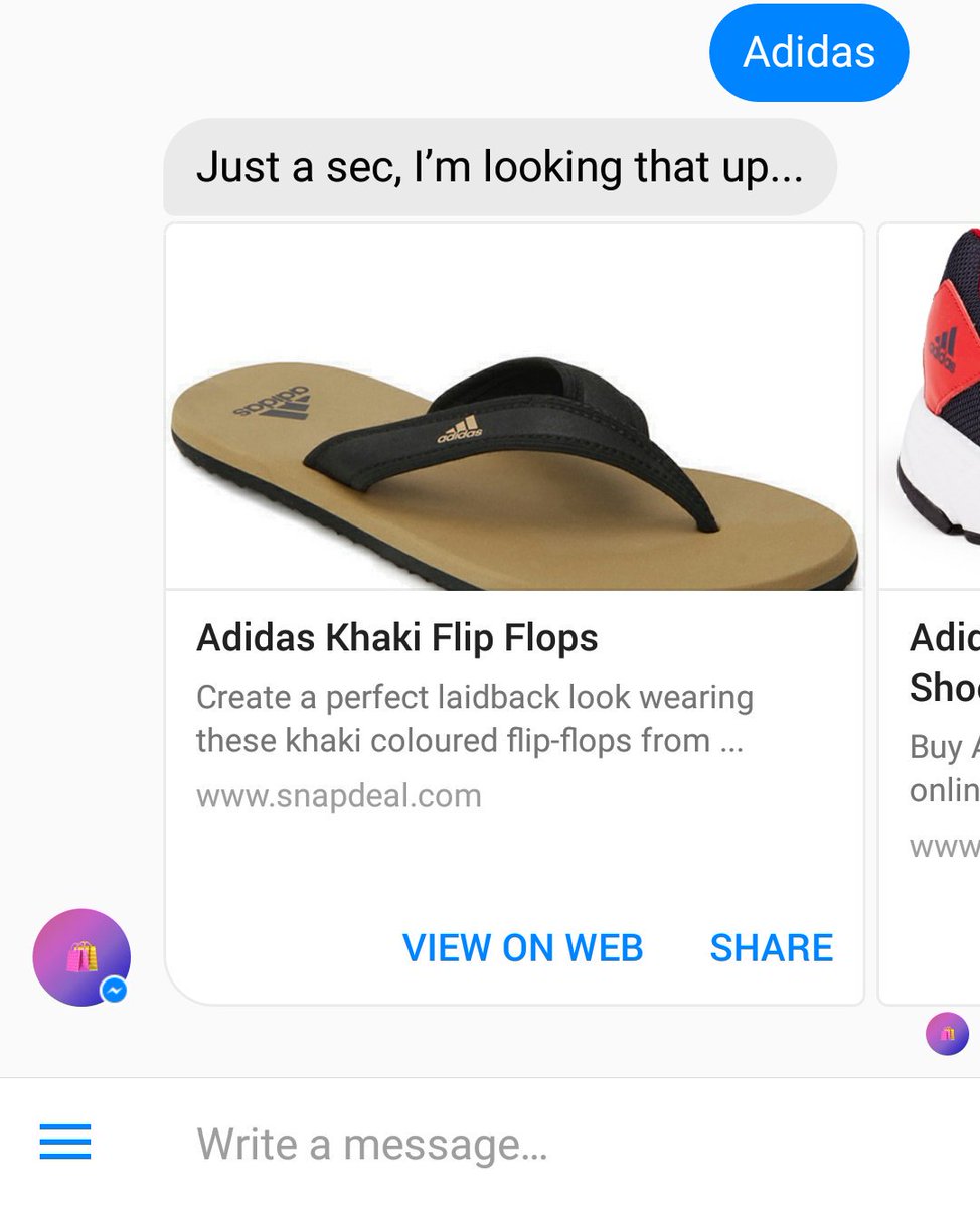 Just type in "Adidas" you'll find their best products <a href="/adidas/">adidas</a> at <a href="/snapdeal/">Snapdeal</a>