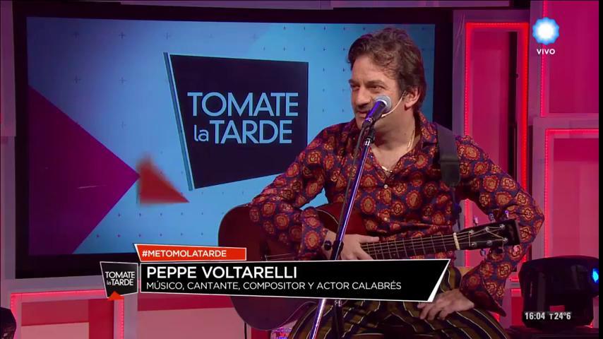 [AHORA] #MeTomoLaTarde para compartir una entrevista musical junto a <a href="/peppevoltarelli/">Peppe Voltarelli</a> ¡Envianos tus mensajes y participá en el programa!