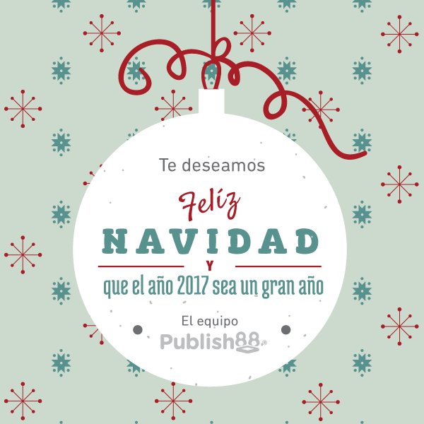 Publish88's tweet photo. ¡Felices fiestas! Deseamos que todos tus propositos se cumplan en el año que está por iniciar. ¡De todos los que colaboramos en Publish88! https://t.co/WrDJujbYZ0