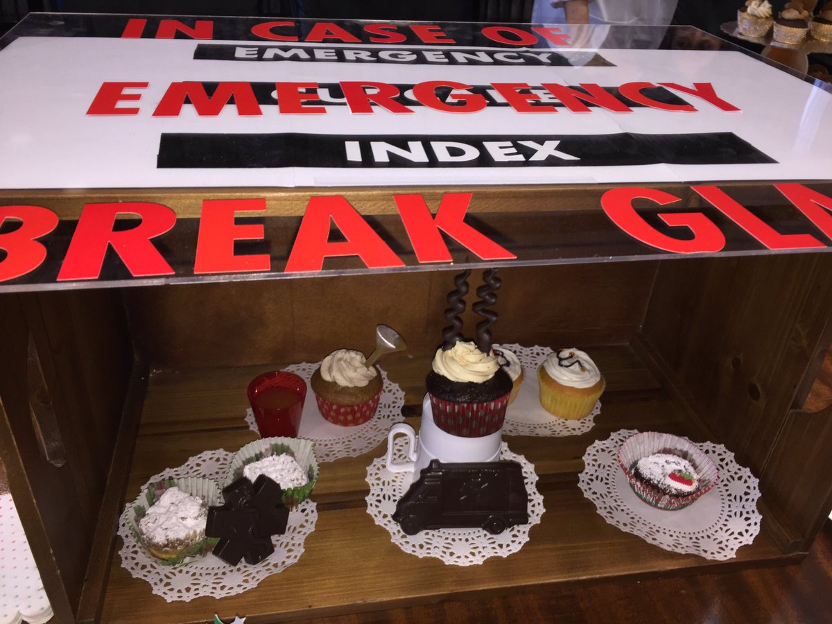 "Emergency Cupcake Index"
#1 winner for creativity #BestEdinQueens #NYPQueens