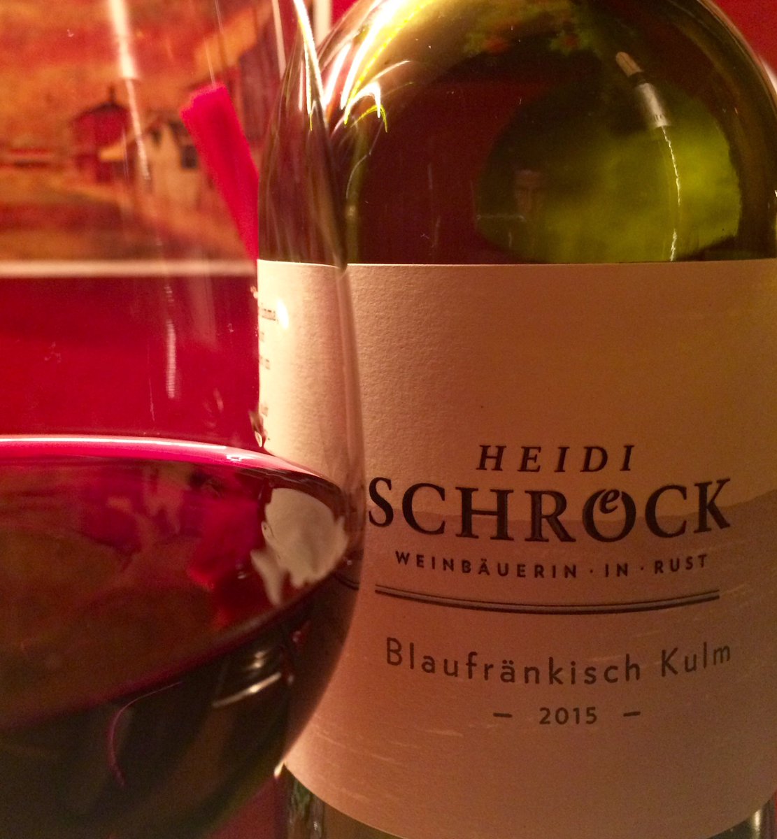 All elegant, acidity driven yet sumptuous red wine from a great producer famous for sweet wine. @HeidiSchroeck #blaufraenkisch #multitalent