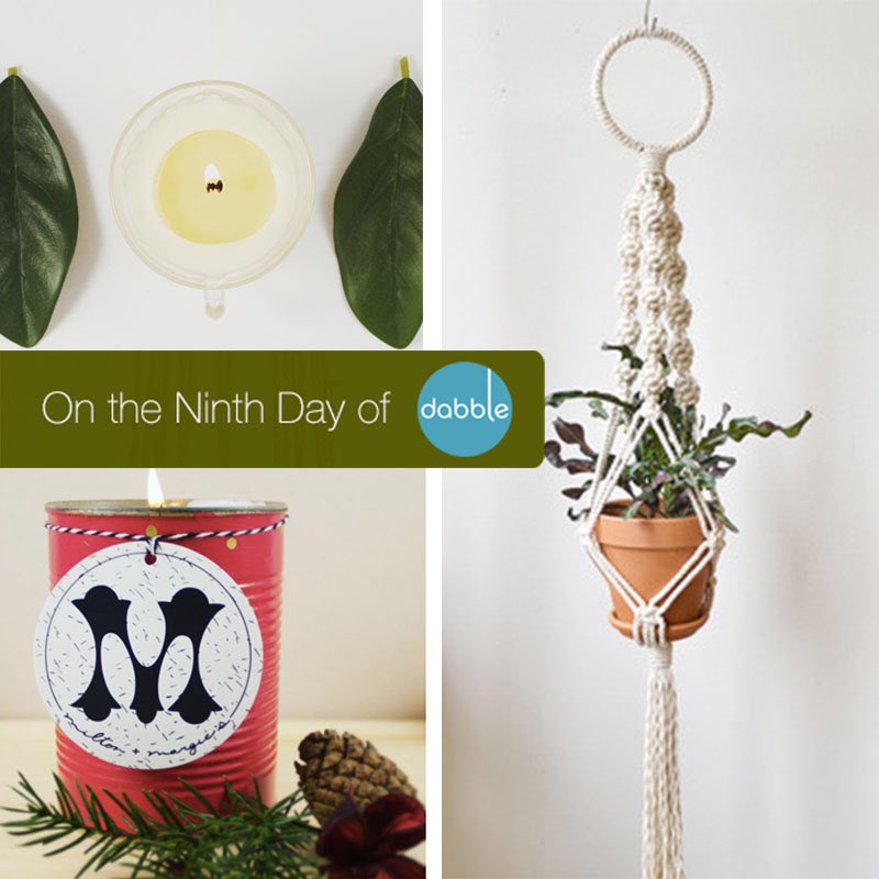 dabblehq's tweet image. On the 9th Day of Dabble my BFF gave to me: Décor from @amyzwikelstudio &amp;amp; @miltonandmargie! Enter #12DaysOfDabble at buff.ly/2h6dWoF
