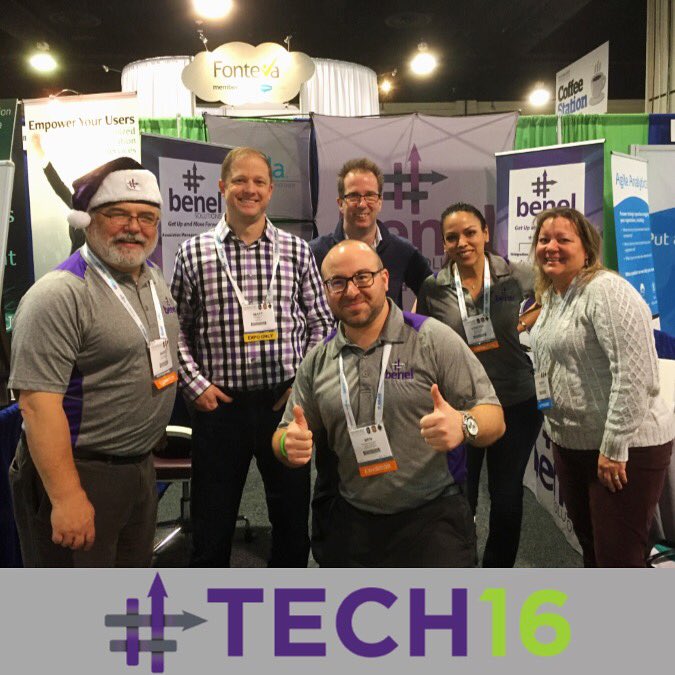 benelSolutions's tweet photo. Thank you to our clients who said hi at #Tech16 last week! It was great to see you, catch up, &amp; discuss new or ongoing projects! #assnchat https://t.co/M6r2JWKgFQ
