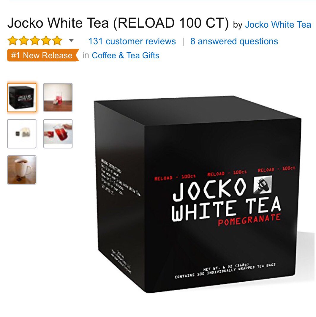 Jocko Willink on Twitter "Yep. JOCKO WHITE TEA Tins, RELOAD, GET