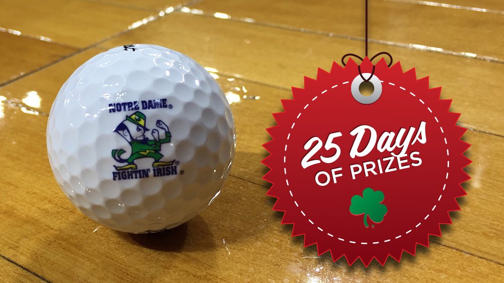 FightingIrish's tweet photo. ☘️ #ND25Days OF PRIZES:
@NDwomensGolf Day

RETWEET FOR A CHANCE TO WIN

⛳️ Notre Dame Golf Balls https://t.co/J9vHOoVWxX