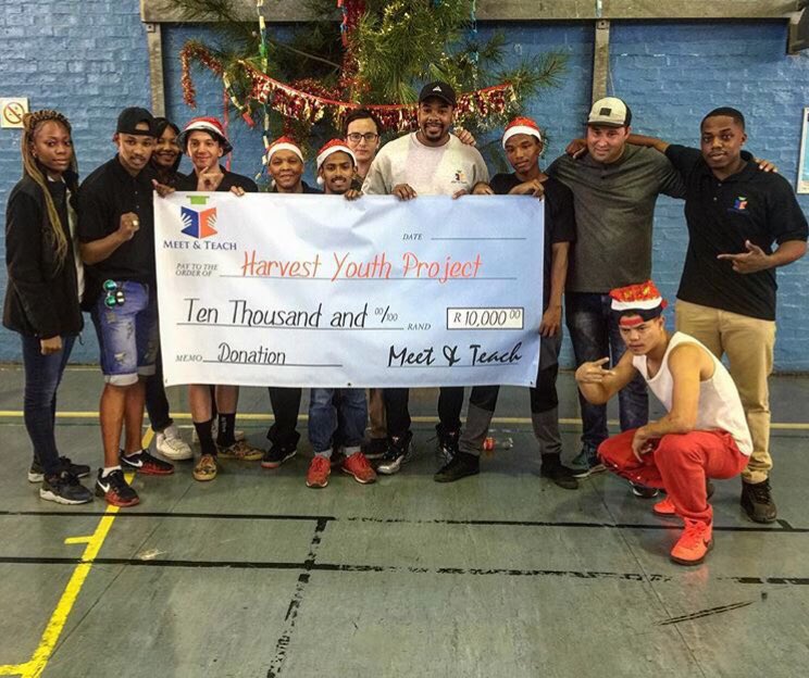 MeetandTeach's tweet photo. Today, the Meet and Teach organization blessed the Harvest Youth Project with 10,000 rand! #meetandteach #harvestyouthproject #southafrica https://t.co/RKmdE90hVP
