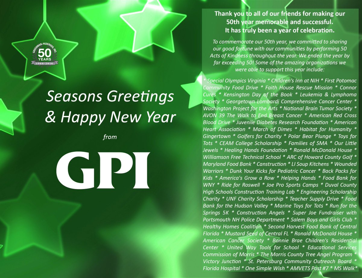 GPI/GreenmanPedersen tweet media