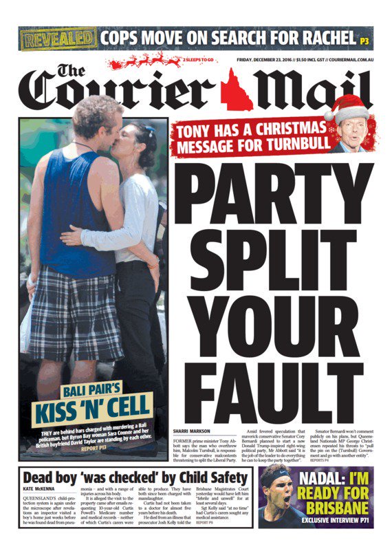 pollwatcher9's tweet image. I presume tomorrow will see a re-run of AUSTRALIA NEEDS TONY #libsplit #libspill2 #auspol