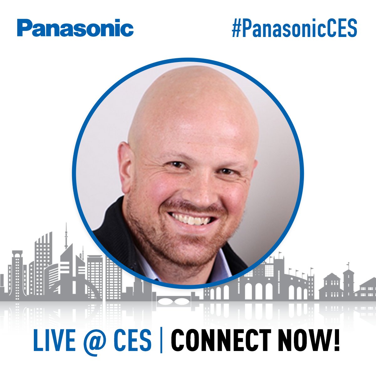 danielnewmanUV's tweet photo. Excited to partner with @PanasonicUSA a leading technology brand at #CES2017 to explore the #FutureofWork. #PanasonicCES https://t.co/vZkWT4ENof