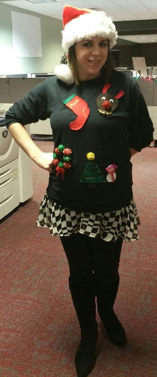 Nichole from Team Caitlin is in the Christmas Spirit!  #AwesomeATSD @CaitlinStone88 <a href="/dauntfav/">DMoran</a>