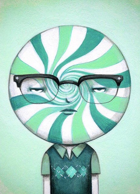 AnnaTillett's tweet photo. wintergreen is still my favorite kind of winter โ๏ธ๐ #tbt #2014 #painting #illustration #annatillett https://t.co/VTVyrDYHDK