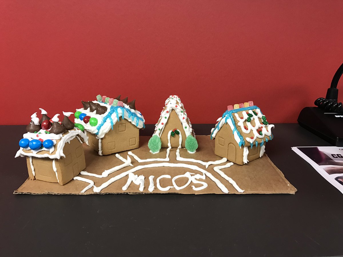 laurenmarie0417's tweet photo. Gingerbread house competition!!! Charlie Brown won! Internals win for the 2nd year in a row! @BahaLadyShan @TonyZwart https://t.co/RDjbp5TPSY