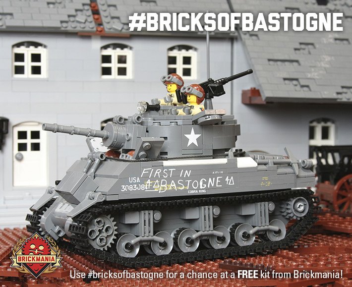 brickmania jumbo sherman