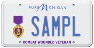MichSoS's tweet photo. Are you a #veteran of America’s armed forces? #Michigan offers many license plates to recognize your service https://t.co/fkKBSnIKT1 https://t.co/y1EDj2uRVT