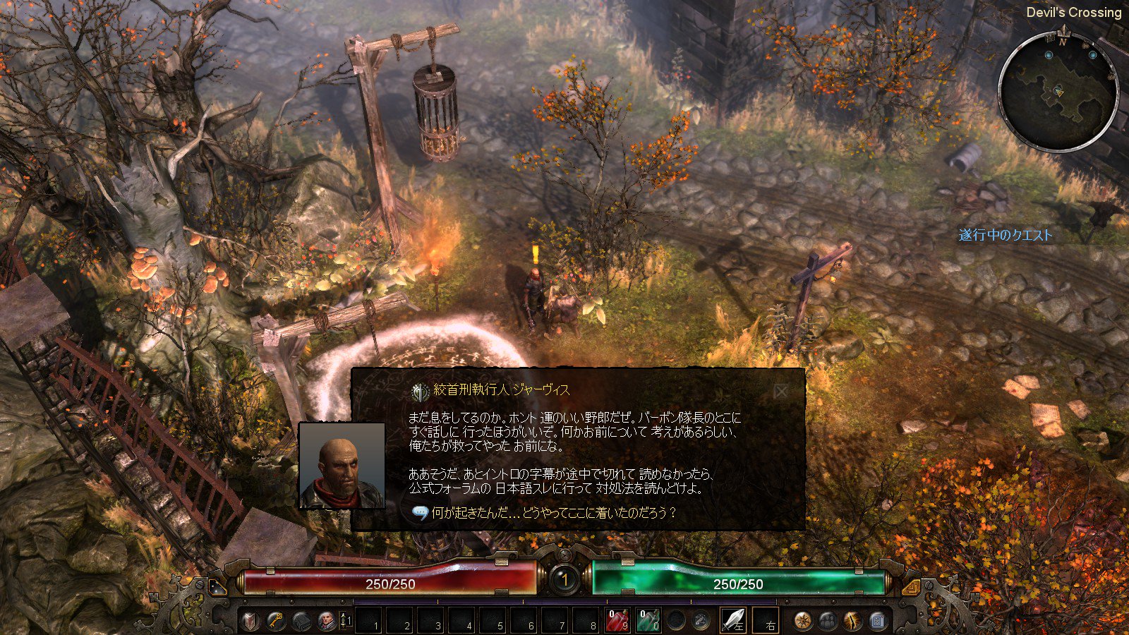 Steamウィッシュリストのゲームが結構値下げしてるけど なーんか買いたい感がなくて 一旦外してた Grim Dawn を買ってみた 久々のハクスラ 有志の日本語化も進んでいて楽しいけど 解像度あげすぎると文字化けするのと何もない所でハングるの