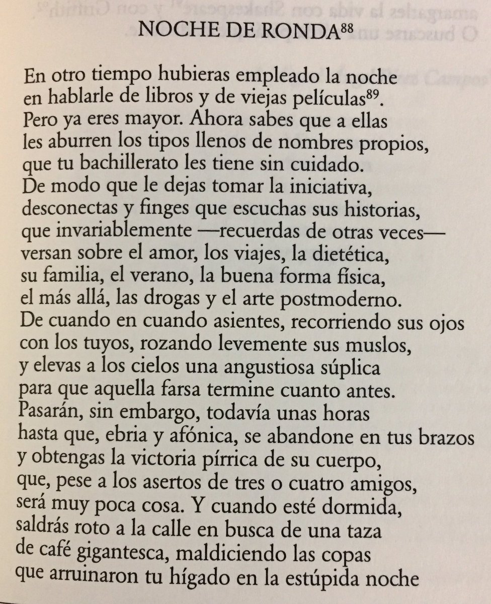 Resultado de imagen de poema luis alberto de cuenca "noche de ronda"