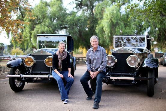 GoCalifornias's tweet photo. #CAsOnOffRoad | @WSJ: One 95-Year-Old #RollsRoyce Deserves Another - CA couple with pair of 1921 #SilverGhosts in their garage. https://t.co/xe7mvOMFCy