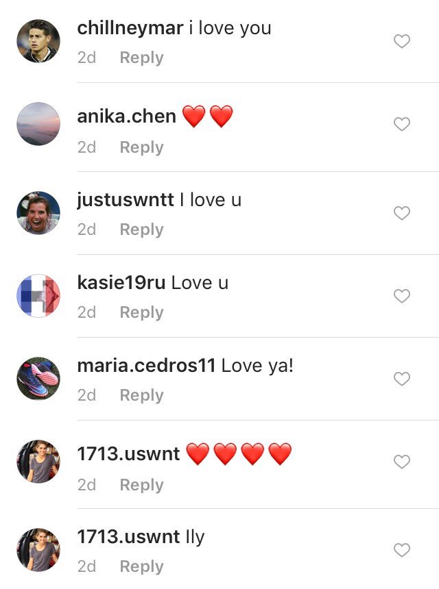 uswnt comments (@uswntcomments) on Twitter photo 