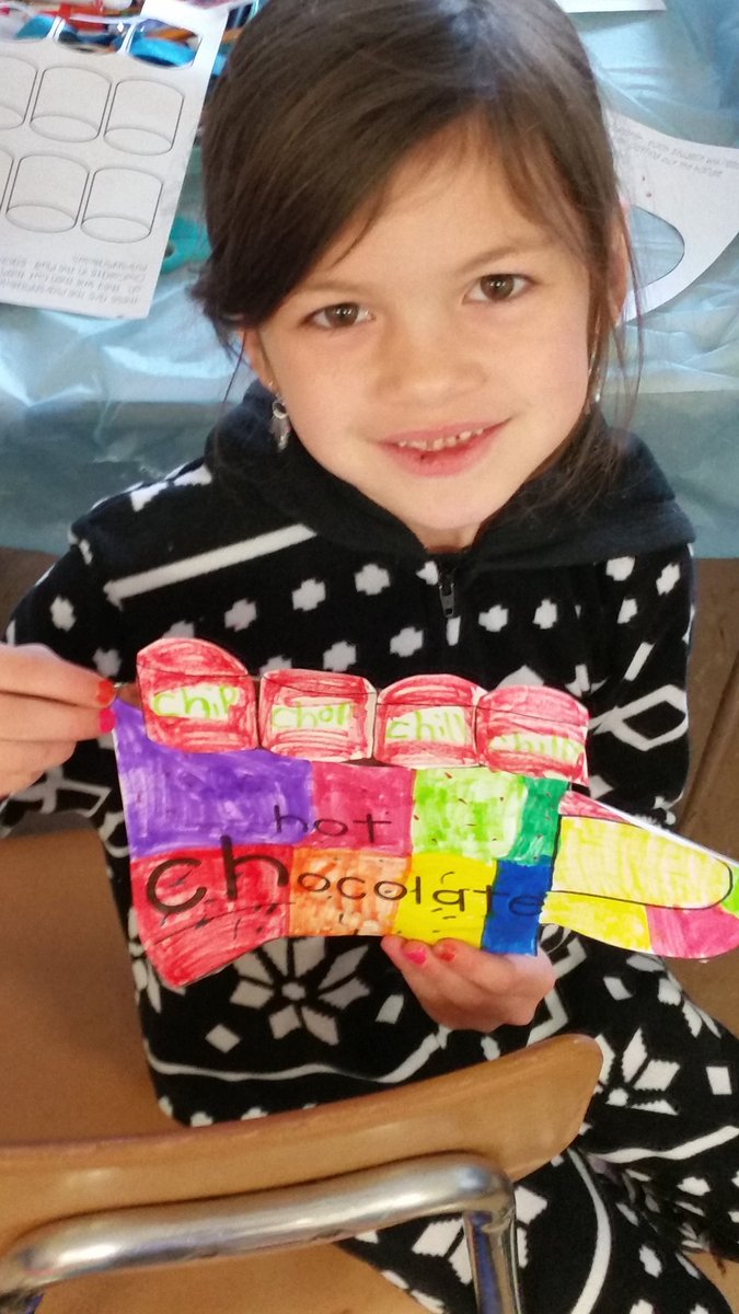 lhayesteach's tweet photo. We were nice and warm by the fire as we created Hot Chocolate Mugs with "Ch" words! #phonicsactivity @FranklinELsch https://t.co/cm9K6ZCwcG