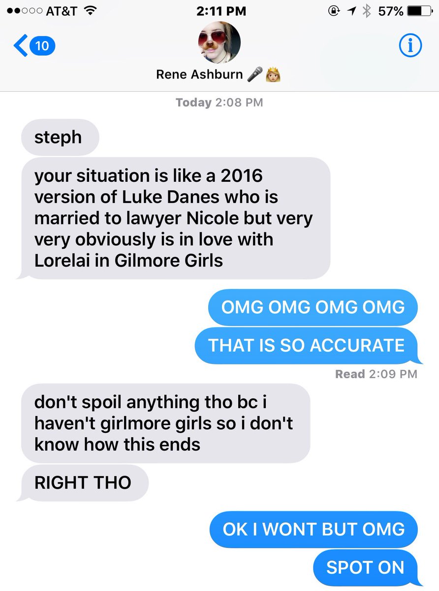 StephSlagle's tweet photo. SHE GETS IT ๐๐๐ #GilmoreGirlsreference #alwaysaccurate https://t.co/awSGTj5lYK