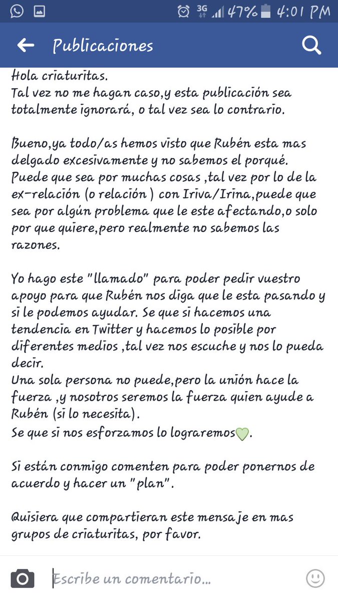 Elizabe98334971's tweet photo. Como que ya exageran por todo #saverubiusjoyce https://t.co/OL03zLlsZ5