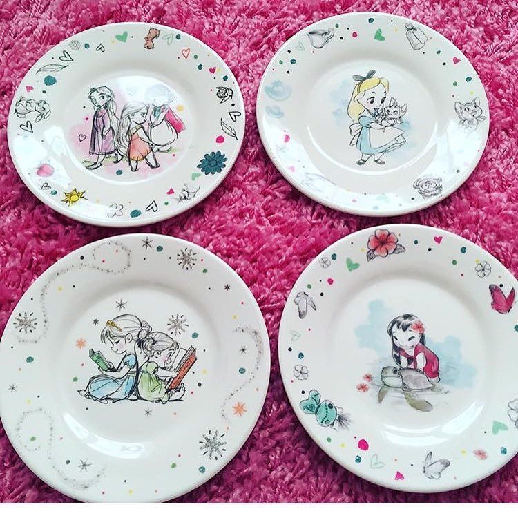 disneylifestylers on twitter new disney animators collection plate