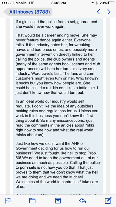 *This* line of thinking on https://t.co/PYrHoGPI7r is never going to help adult performers gain the rights<a href="/tag/hairlesscats"class="tags"><span>#hairlesscats</span></a>