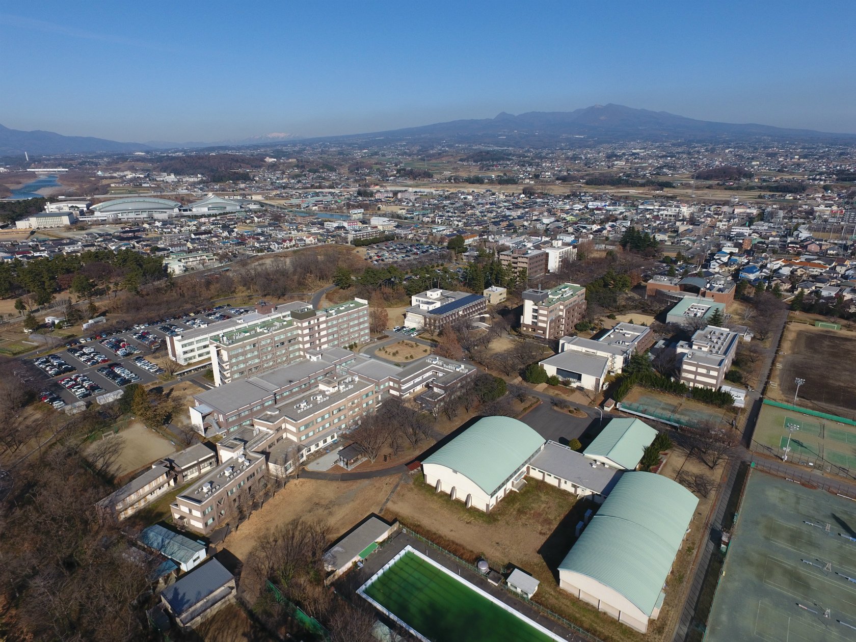 早川由紀夫 群馬大学荒牧キャンパスと赤城山 T Co c6wa0zgh Twitter