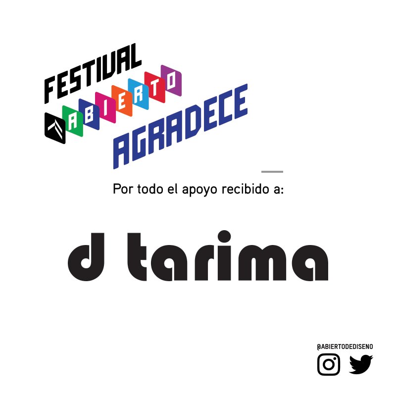 abierto_cdmx's tweet photo. ¡Gracias a @d_tarima por ser una marca comprometida con el diseño en el #AMD2016! https://t.co/k58cXTOML3
