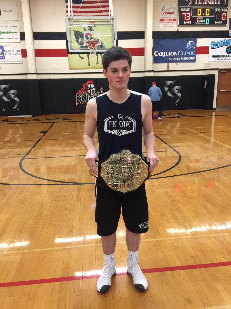CoachGruse's tweet image. Belt winner for the week, Senior Guard @jaredtsteele