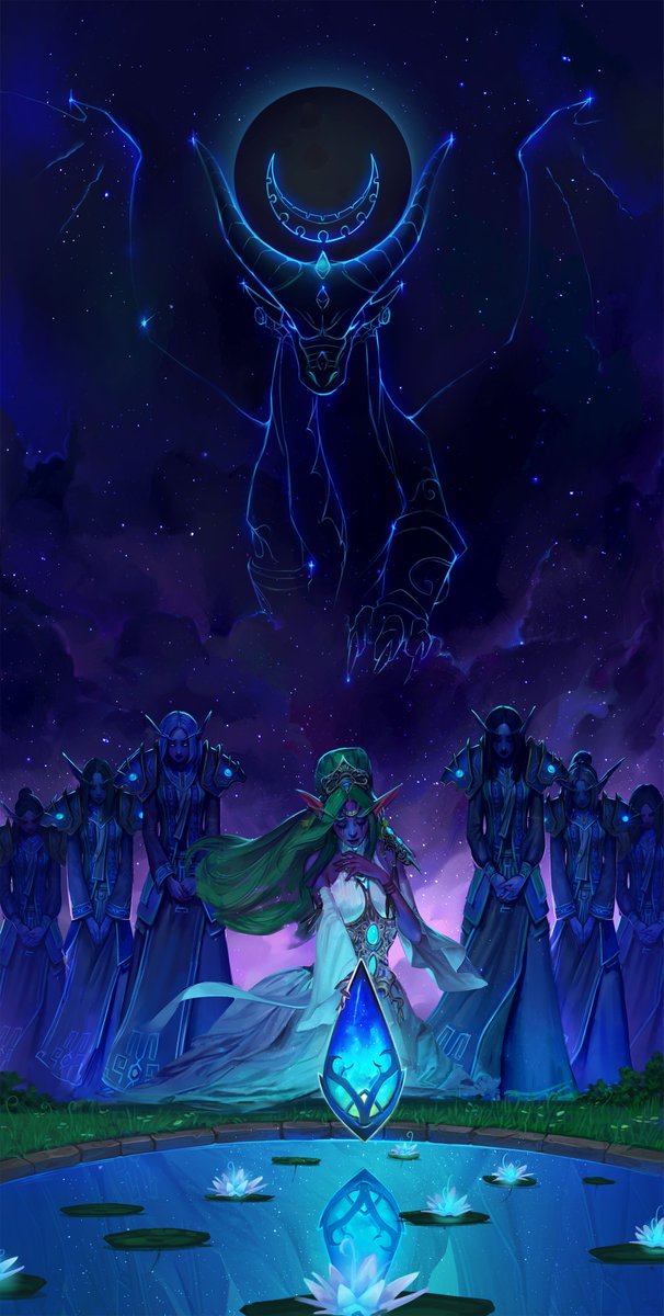 Warcraft's tweet photo. The Mother of Dreams watches over you.

Ysera #FanartFriday by @Zephyri https://t.co/S7GTjPXibY