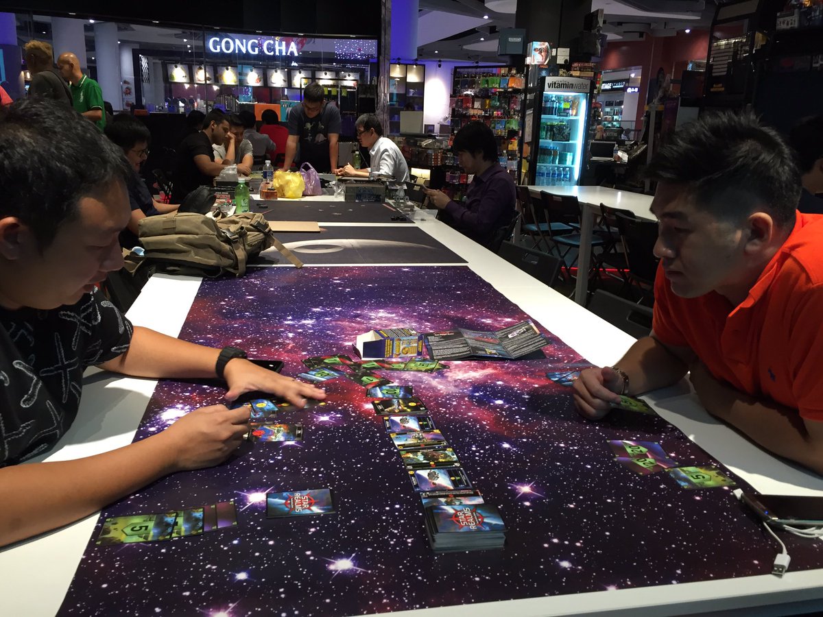 gamermins's tweet photo. Was gifted Star Realms by @th3muser (thank you!) haha it is so addictive. Went to dl the app to play by myself think I played 20 games alr https://t.co/mLfDTLbihr