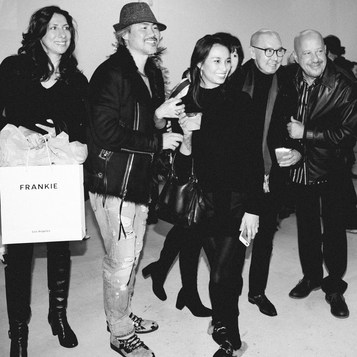 frankie_us's tweet photo. FRANKIE Christmas Party 2016 - Head over to our Instagram (@frankie.us) to see more photos from last nights party. #BeFRANKIE #FRANKIECoLAB https://t.co/CqvfaOOrKO
