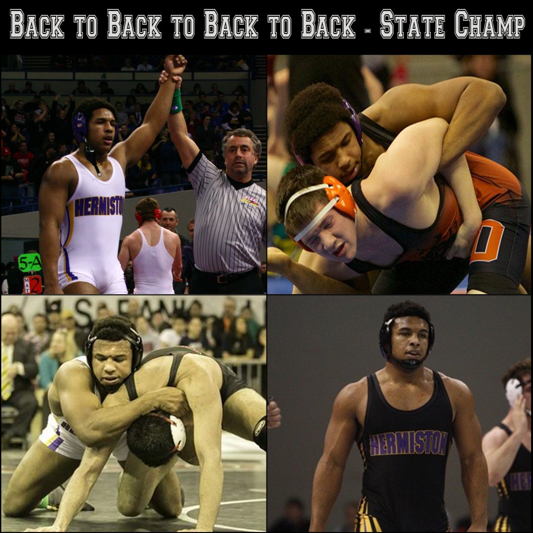 OSAASports's tweet photo. At the @OSAASports Wrestling State Championship - Sam Colbray from @HermistonASB won his 4th consecutive State Title! #opreps #OSAA2016 https://t.co/dS18hA4f2h