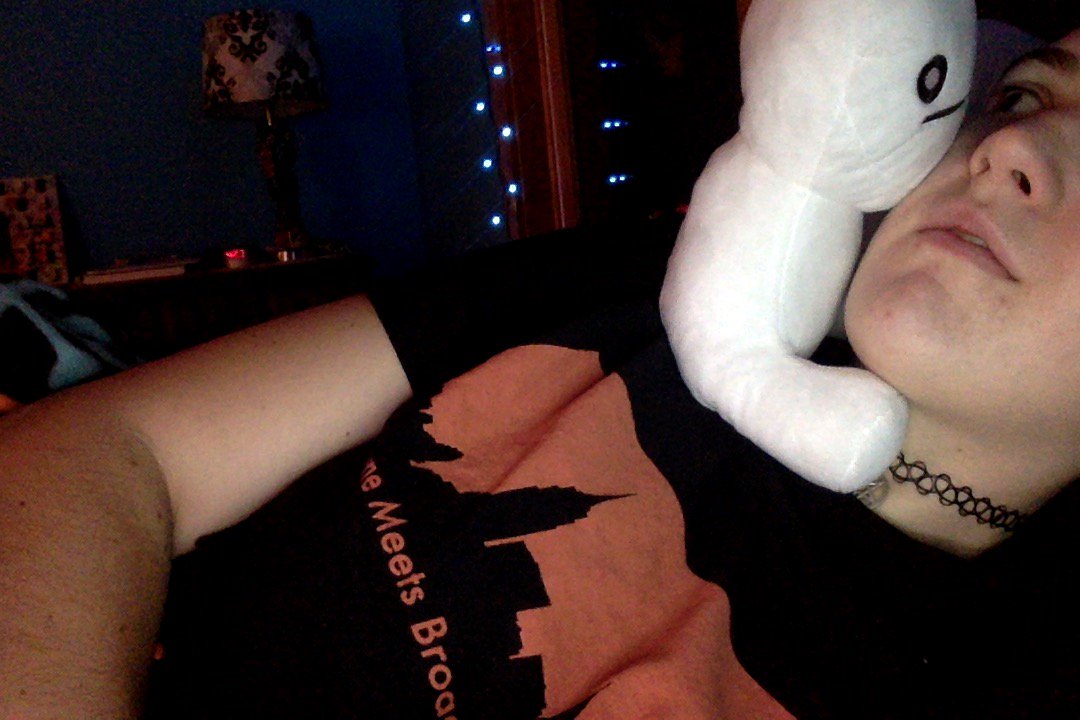 technotempest's tweet photo. @CryWasTaken Sup guys need attention #love #cryaotic #supguy #plushie https://t.co/q1Dn5n0DFB