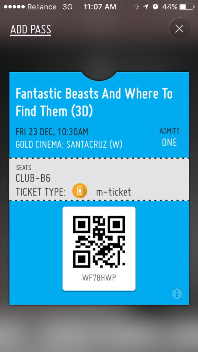 darshb34's tweet photo. @bookmyshow i booked a ticket for fantastic beast but there is no show at theatre .trying to contact customer service , but no response:/ . https://t.co/fHlmOzHUpw