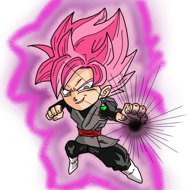 0609Hien 参加します！ゴクウブラック超サイヤ人ロゼです！前に書いた