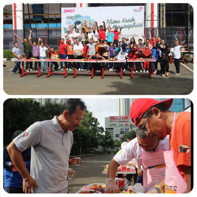Bapaknya mencoba melakukan kegiatan ibu #LivingTheTelkomWay #LivingTheTelkomWayTRE2  #LombaHariIbuTelkomGroupJWest