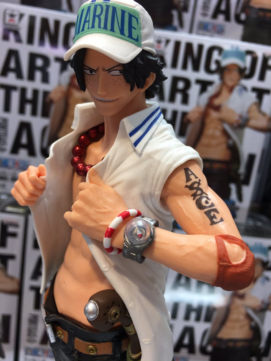 タイトーステーション所沢店 プライズ 入荷済 ワンピース King Of Artist エース のフィギュア登場 海軍 衣装のエースはかなり珍しいですヨ ワンピース タイトー所沢 T Co Q4n6w13bqk Twitter