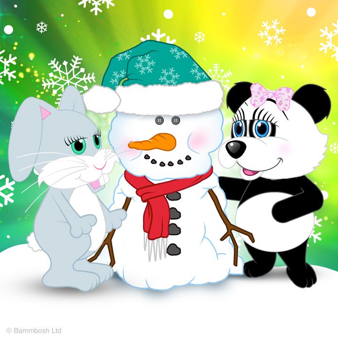 bammbosh's tweet photo. We made a snowman yesterday! Click to see who will be behind today's window. https://t.co/ZBARF248kJ #Kids #Christmas #AdventCalendar https://t.co/RSPEfZTUsC